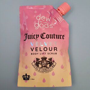 Juicy Couture Dew of the Gods Velvet Velour Body Lift Scrub 7.05 oz Full Size